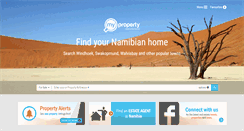 Desktop Screenshot of myproperty.com.na