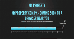 Desktop Screenshot of myproperty.com.pk