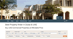 Desktop Screenshot of myproperty.ae